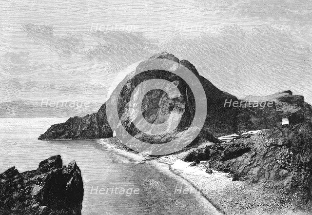 Cape Sam-Lourenco, Eastern headlands of Madeira, 1895. Artist: Unknown
