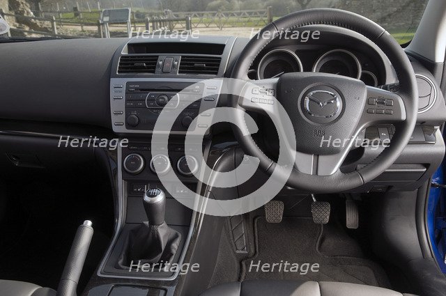 2010 Mazda 6 SL Estate interior Artist: Unknown.