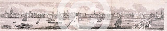 View of London, 1851. Artist: Anon
