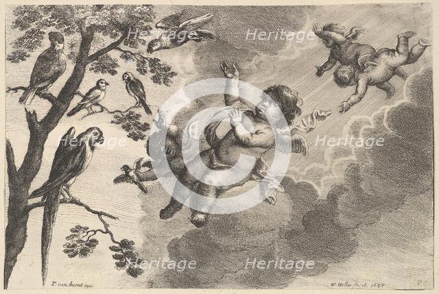 Air (The Four Elements), ca. 1647. Creator: Wenceslaus Hollar.