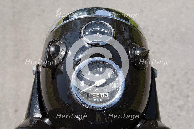 1961 Norton Jubilee 250cc Artist: Unknown.