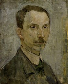 Self-Portrait, 1905. Creator: Karl Isakson.