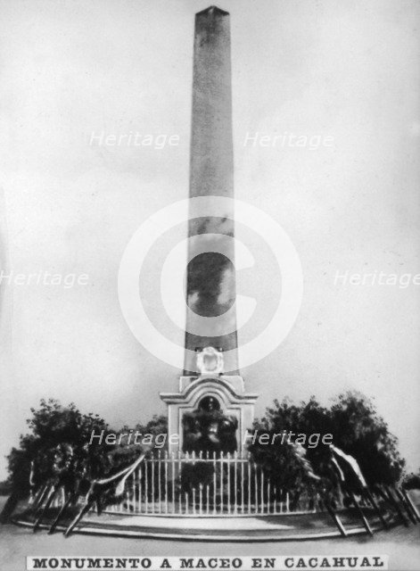Monument to Antonio Maceo, (1899), 1920s. Artist: Unknown