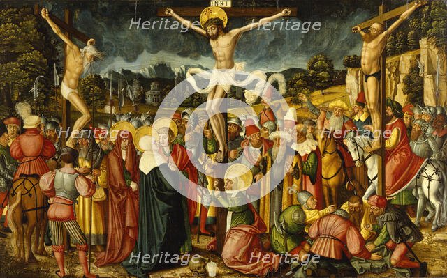 Crucifixion, 1537. Creator: Peter Gertner.