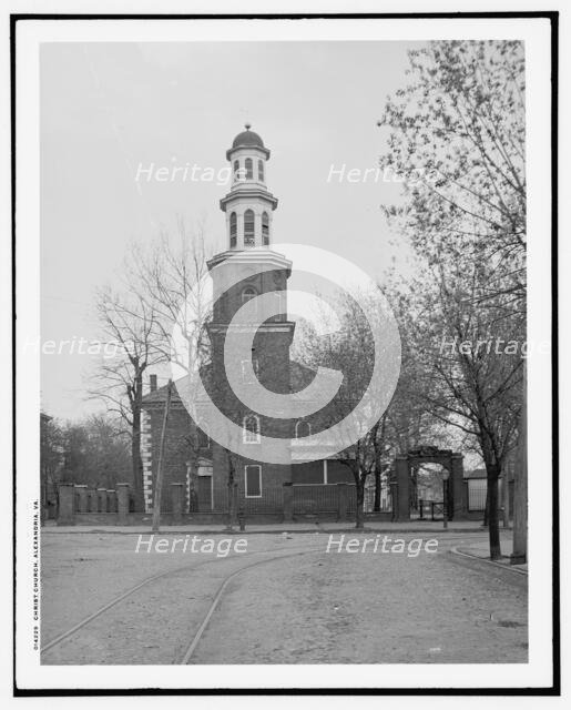 Christ Church, Alexandria, Va., c1902. Creator: William H. Jackson.