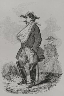 General Canrobert at the Battle of Inkermann (5 November 1854), 1856. Creator: Martinez.