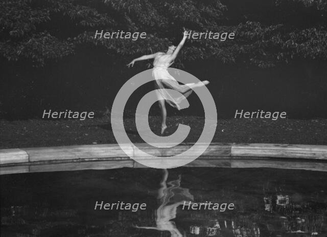 Elizabeth Duncan dancers and children, 1927 Creator: Arnold Genthe.