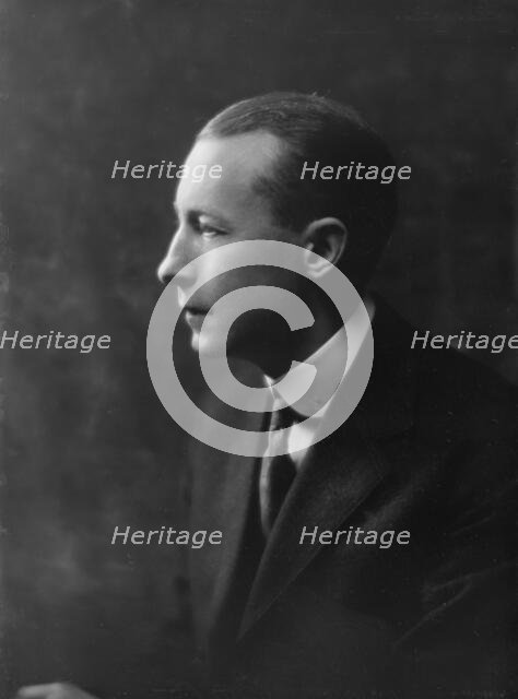 Mr. Welsh, portrait photograph, 1917 Nov. 19 or Nov. 20. Creator: Arnold Genthe.