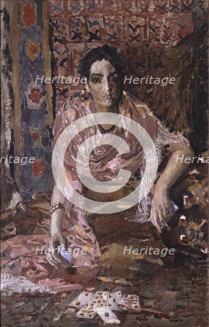 Fortune-teller, 1895. Artist: Vrubel, Mikhail Alexandrovich (1856-1910)