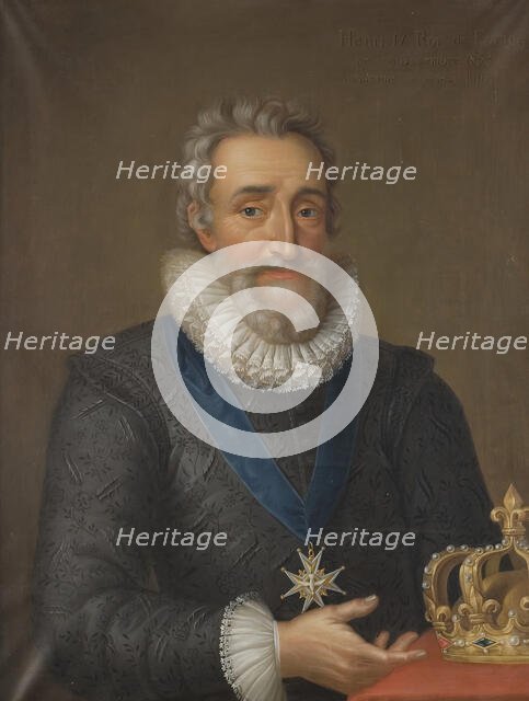 Henry IV, 1553-1610, King of France, c16th century. Creator: Anon.