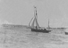 Ketch under sail. Creator: Kirk & Sons of Cowes.