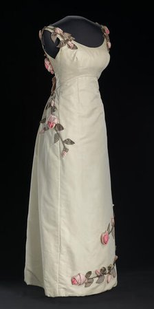Dress designed by Ann Lowe, 1966-1967. Creator: Ann Lowe.
