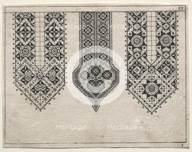 Plate 37 from Schon News Modelbuch, 1597. Creator: Hans Sibmacher (German, 1611).