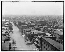 Columbus, Ohio, from the court house, between 1900 and 1915. Creator: Unknown.