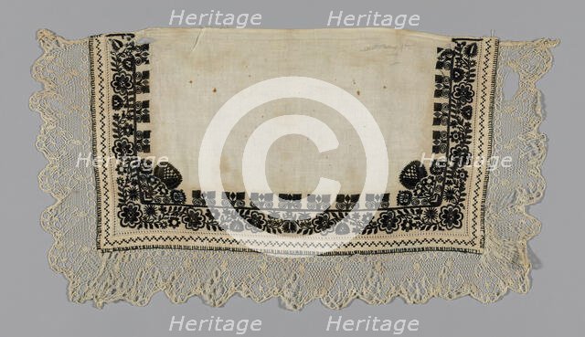 Scarf End, Spain, 19th century. Creator: Unknown.