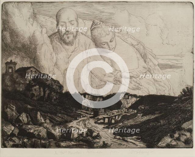 At The Back Of Beyond, 1896. Creator: William Strang.