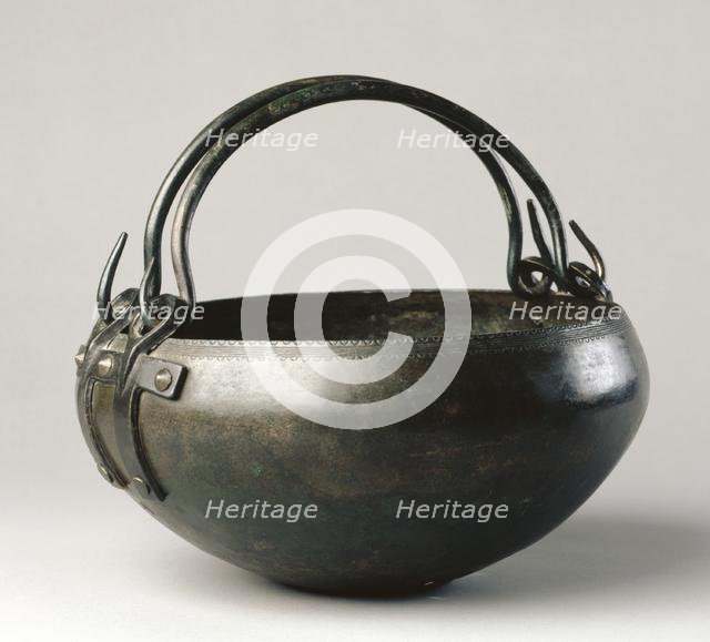 Ritual Cauldron, c. 1000-900 BC. Creator: Unknown.