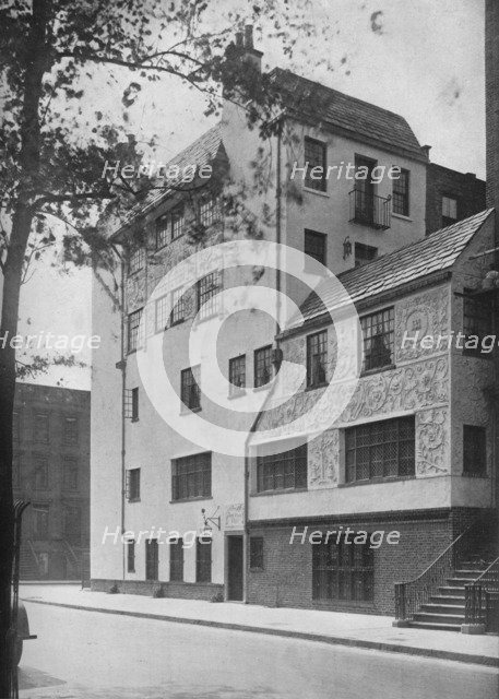 Office and residence of Frederick Sterner, New York, 1922. Artist: Unknown.