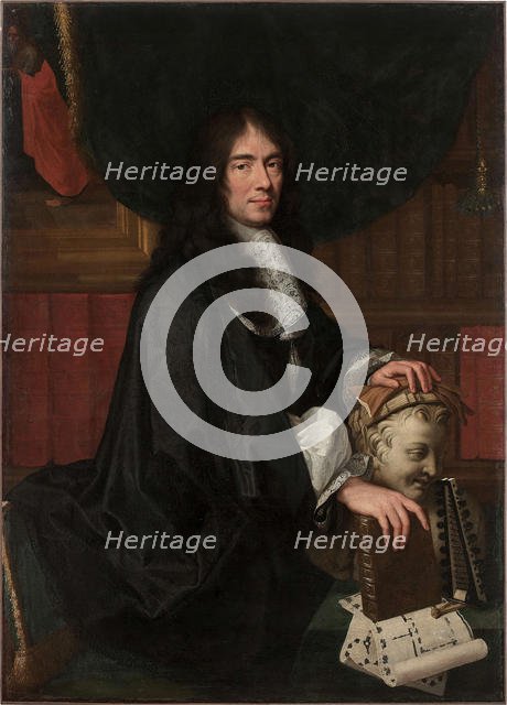 Portrait of Charles Perrault (1628-1703). Creator: Le Brun, Charles (1619-1690).