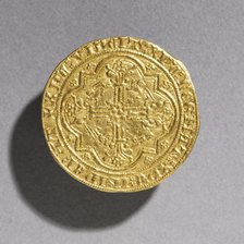 Leopard dOr of Edward III of England (reverse), 1327-1377. Creator: Unknown.