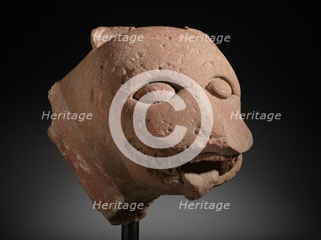 Head of a Lion, 7th century. Creator: Unknown.