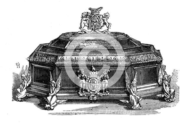 Casket presented to Lady Mayo by the Rajah of Kappoorthulla, 1874. Creator: Unknown.