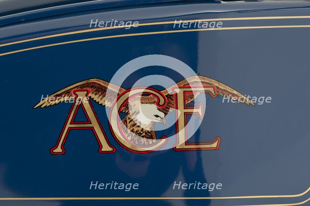 1923 Ace motorcycle Artist: Unknown.