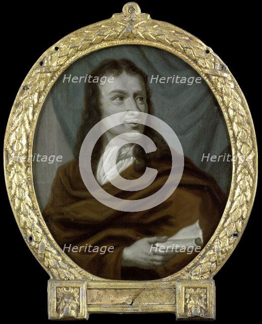 Portrait of Pieter Verhoek, Poet and Marble Painter in Amsterdam, 1700-1732. Creator: Arnoud van Halen.