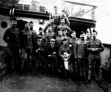 Lieutenants Clifford and Moorhouse, Officers in Charge, and NCOs for Uganda, 1898. Creator: Lascelles.