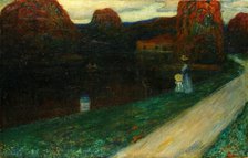 The Evening, 1902-1903. Creator: Kandinsky, Wassily Vasilyevich (1866-1944).