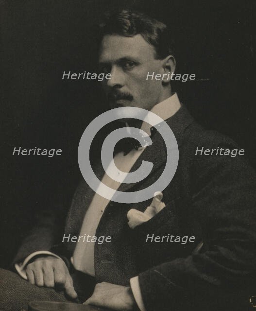 Prince Pierre Troubetskoy, painter , c1900. Creator: Emily G Mew.