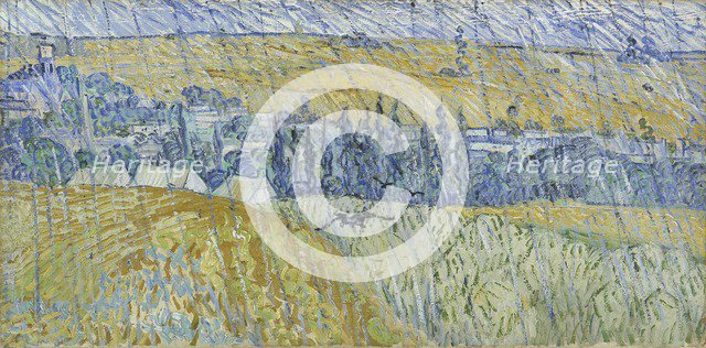 'Rain: Auvers', 1890. Artist: Vincent van Gogh.