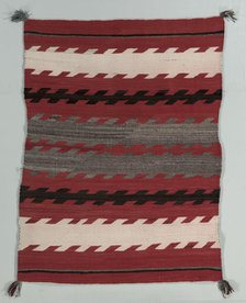 Banded Rug, c. 1890-1900. Creator: Unknown.