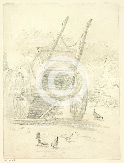 Wagon and Poultry, n.d. Creator: Henry Stacy Marks.
