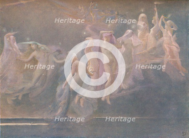 'The Morning Stars (Les Etoiles du Matin)', 1886. Artist: Sarah Paxton Ball Dodson.