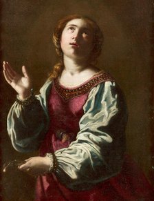 Saint Apollonia, 1642-1643. Creator: Gentileschi, Artemisia (1598-1653).
