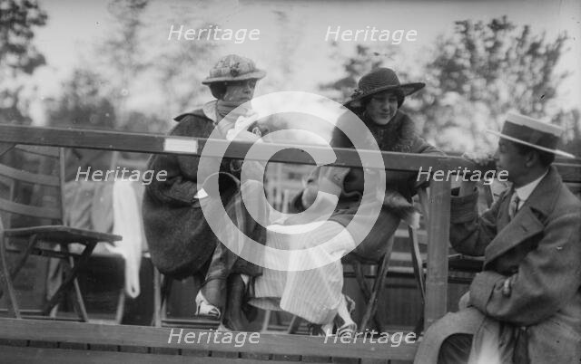 Mrs. S. Breese (Mrs. N.W. Tilton) and Margaret Sargent, between c1910 and c1915. Creator: Bain News Service.