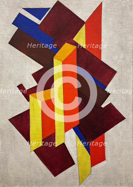 Suprematism, 1916-1917. Creator: Rozanova, Olga Vladimirovna (1886-1918).
