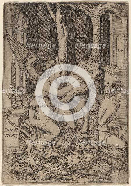 Fama, c. 1507. Creator: Nicoletto da Modena.