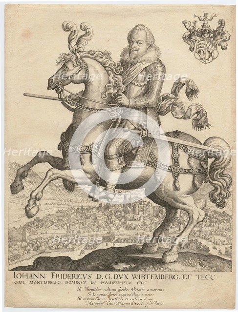 Portrait of Duke John Frederick of Württemberg (1582-1628), 1630.