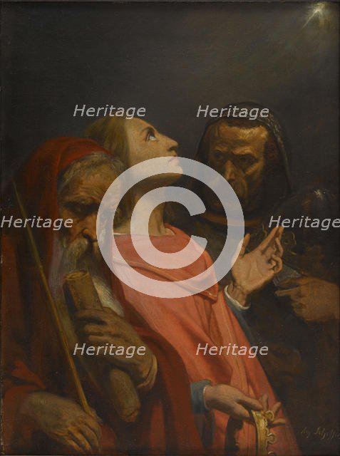 The Adoration of the Magi, 1841-1844. Creator: Scheffer, Ary (1795-1858).