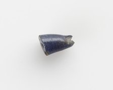 Bead, conical, New Kingdom, 1550-1196 BCE. Creator: Unknown.