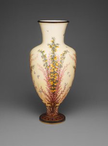 Vase d'Arezzo, Sèvres, 1884/85. Creators: Sèvres Porcelain Manufactory, Albert Ernest Carrier de Belleuse.