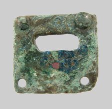 Plaque, Frankish, middle of 6th century. Creator: Unknown.