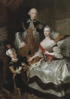 Peter III and Catherine II of Russia, 1756. Creator: Anna Rosina de Gasc.