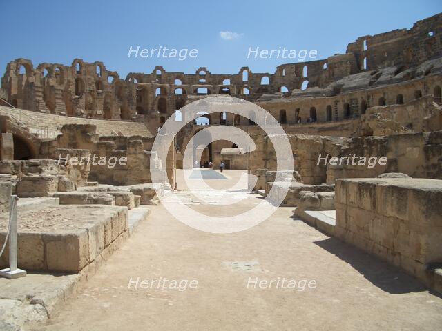 Amphitheatre of El Jem, Tunisia, 2009. Creator: Amanda Waite.