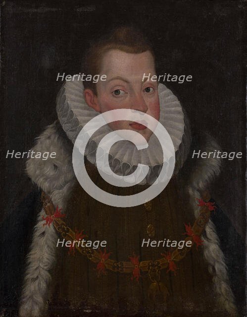 Portrait of Philip III (1578-1621), King of Spain and Portugal. Creator: Pantoja de la Cruz, Juán (1553-1608).