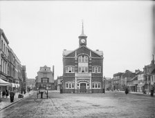 Town Hall, High Street, Thame, Oxfordshire, c1888. Creator: Henry Taunt.