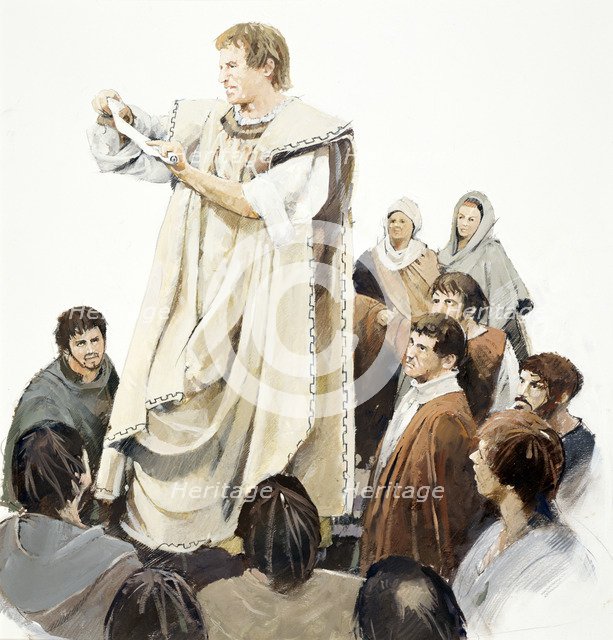 The Roman Occupation, c3nd century, (1990-2010). Artist: Ivan Lapper.