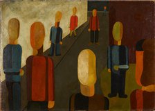 Suburban Street, 1930. Creator: Seiwert, Franz Wilhelm (1894-1933).